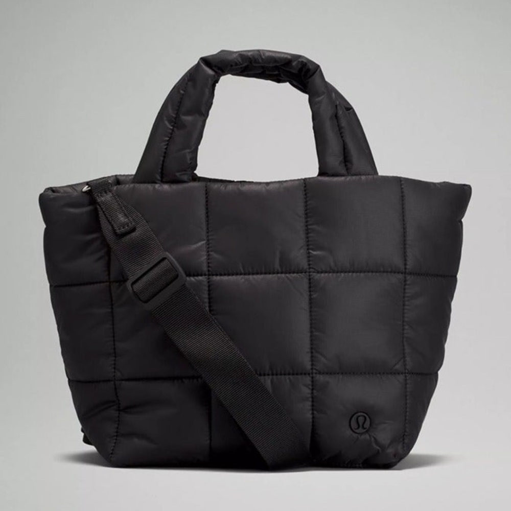 Quilted Grid Crossbody Bag